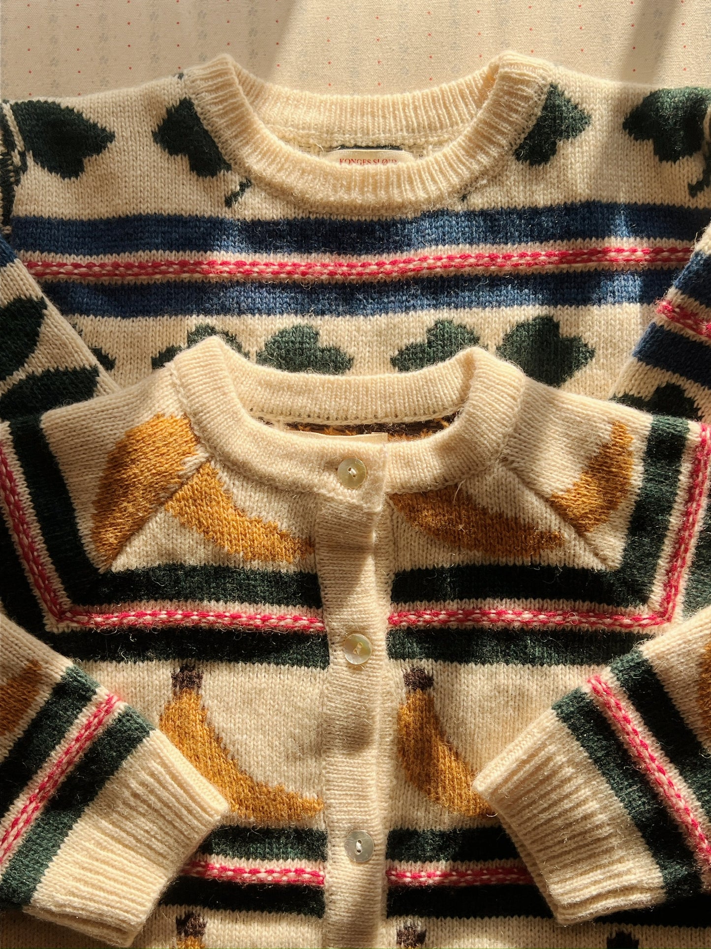 Billie Clover Knit Crew Neck Sweater-Konges Slojd FW25