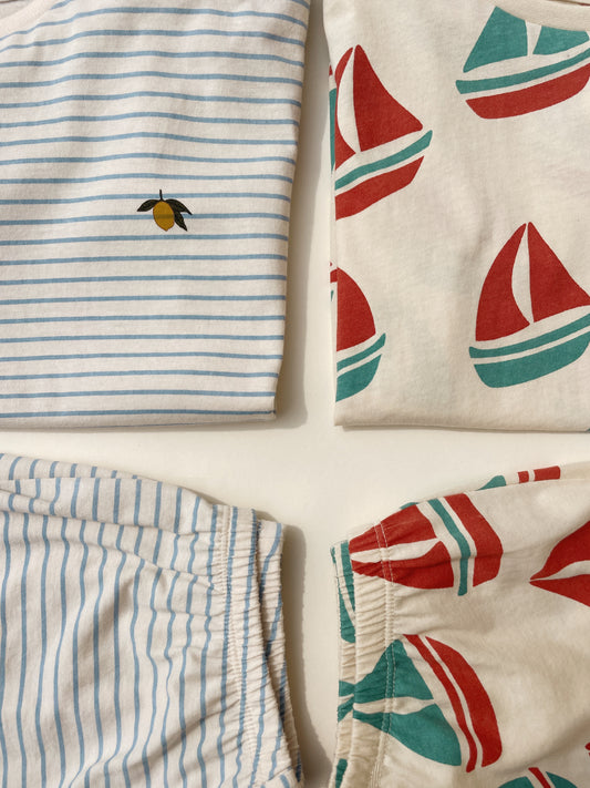 Famo Striped Set-Konges Slojd SP26