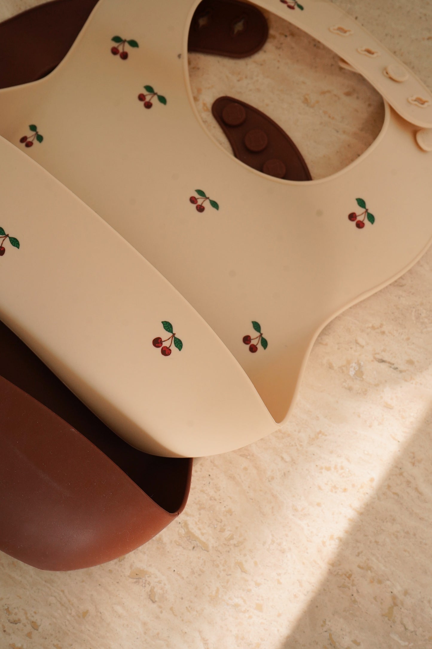 2pk Fruit Silicone Bib-Konges Slojd