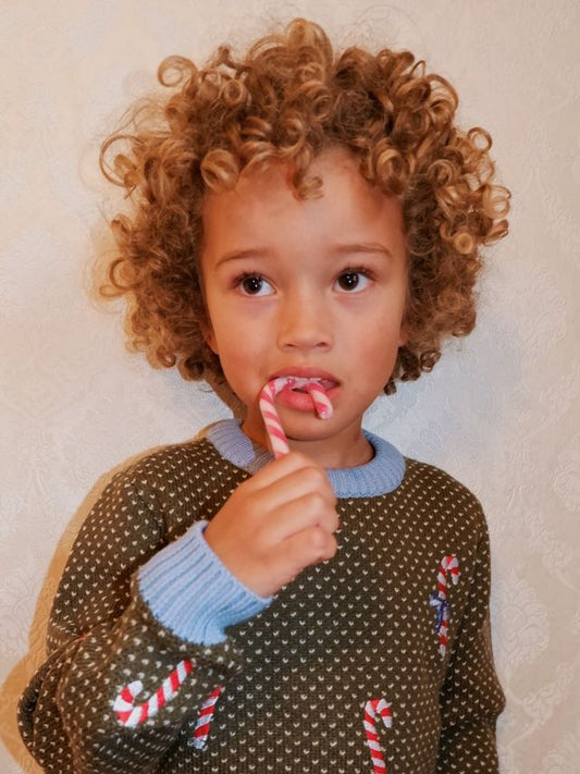 Jasper Candy Cane Crew- Floss FW25