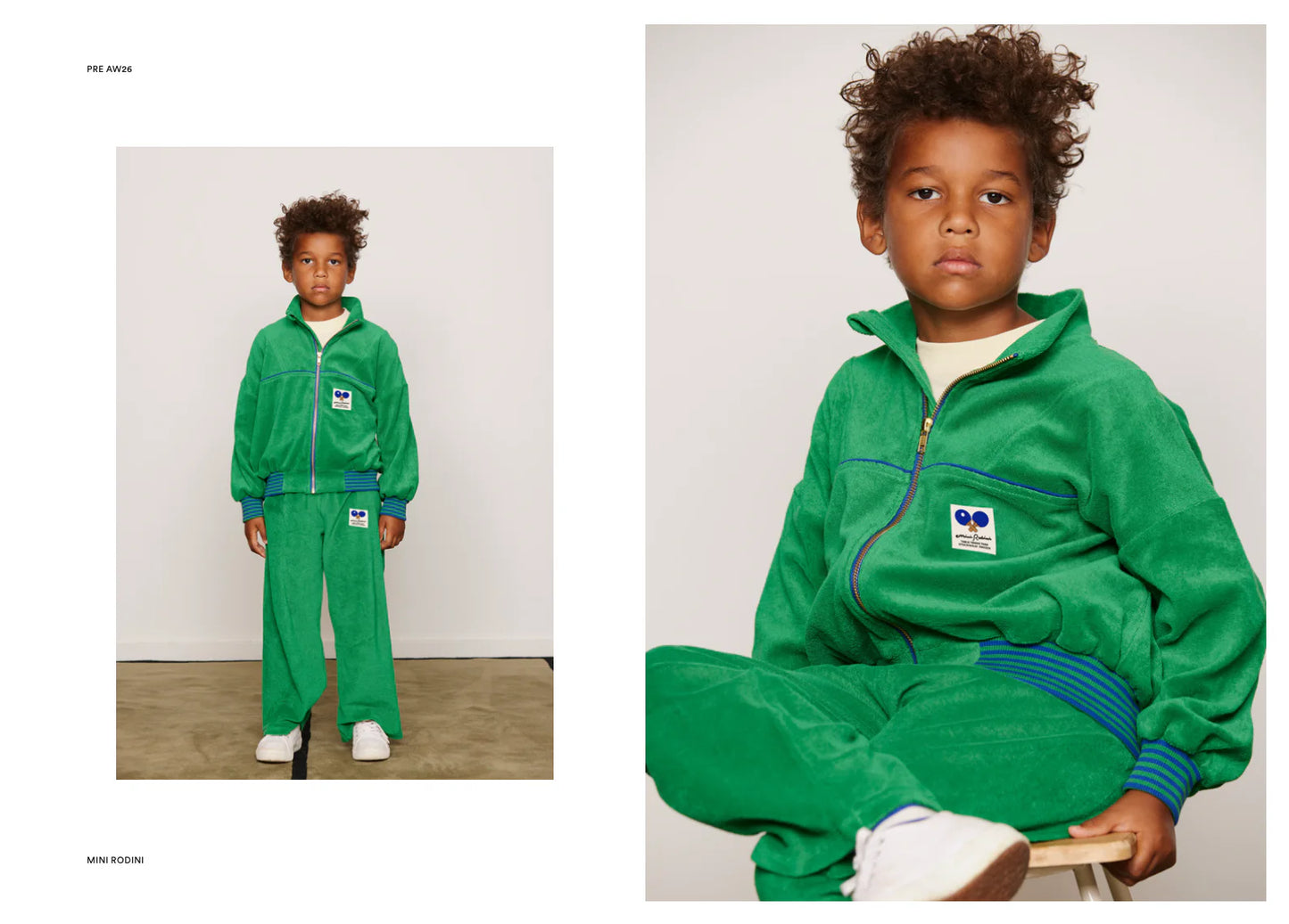 Table Tennis Terry Sweatpant-Mini Rodini SP26