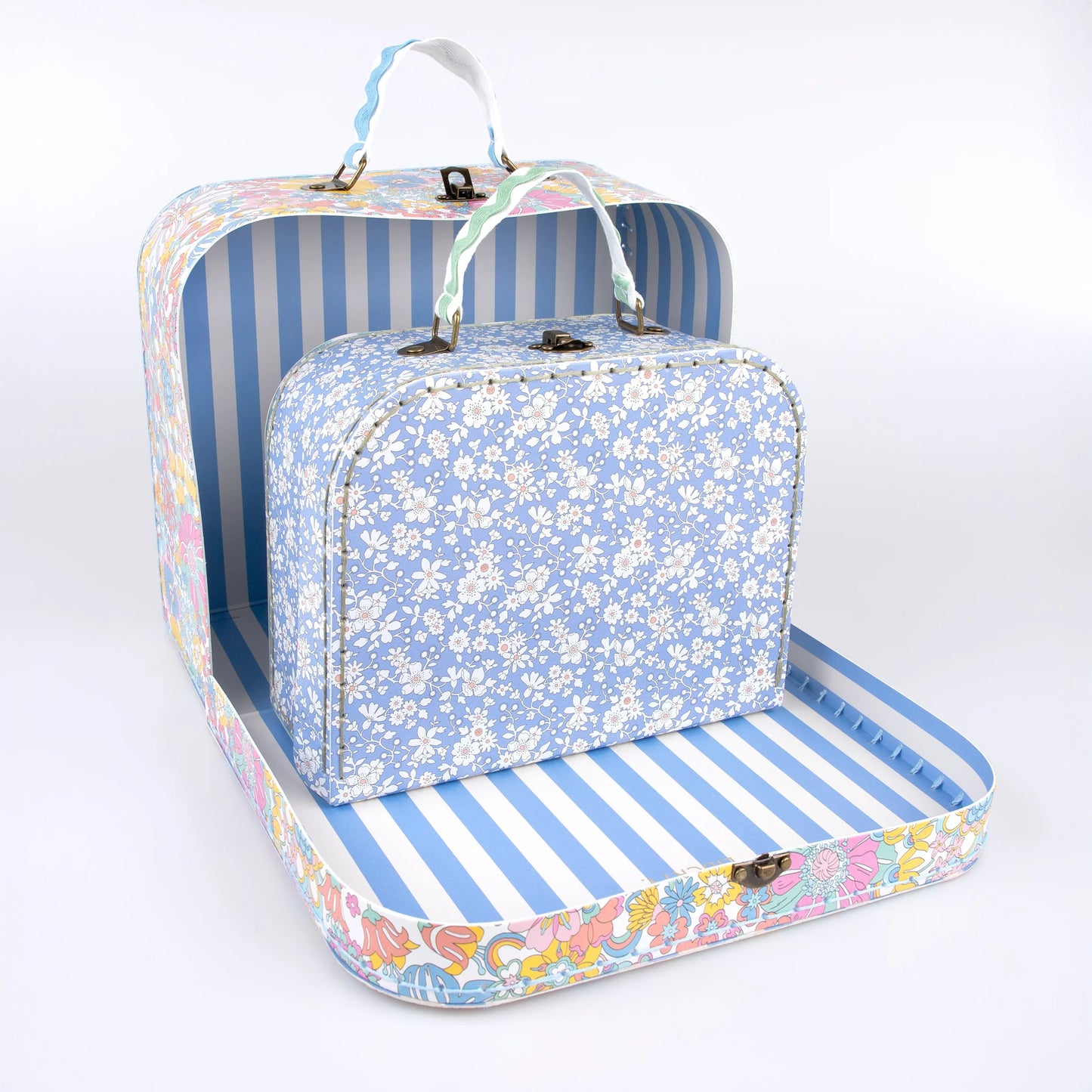 Meri Meri x Liberty Suitcases 2pk
