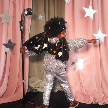 Embroidered Bat Wings Costume- Meri Meri