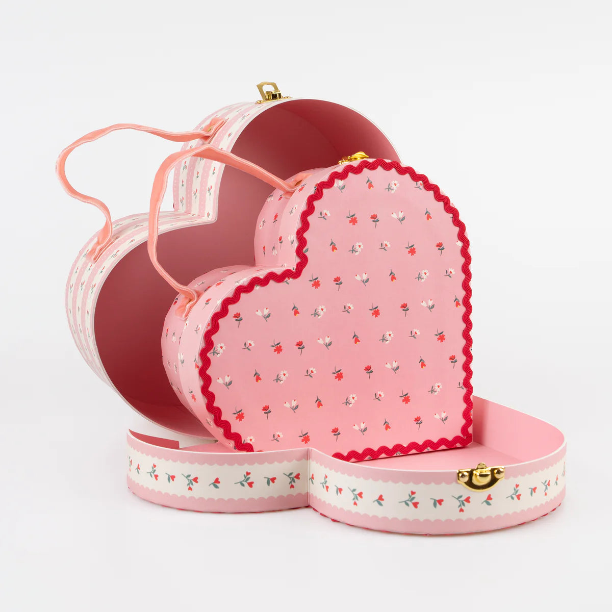 Vintage Rose Heart Suitcase - Meri Meri