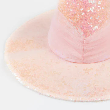 Pink Sequin Witch Hat - Meri Meri