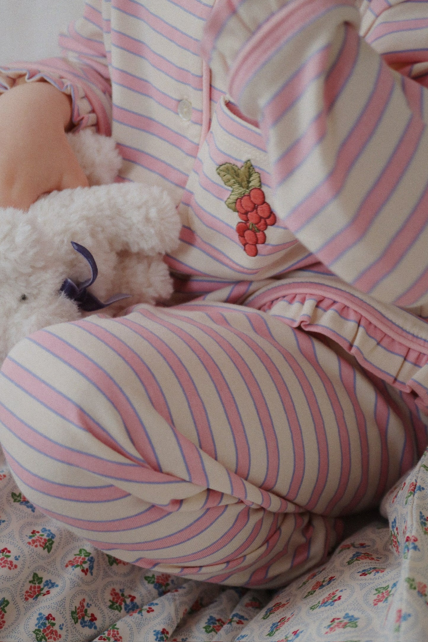 Pio Lolly Stripe PJ Set-Konges Slojd FW25