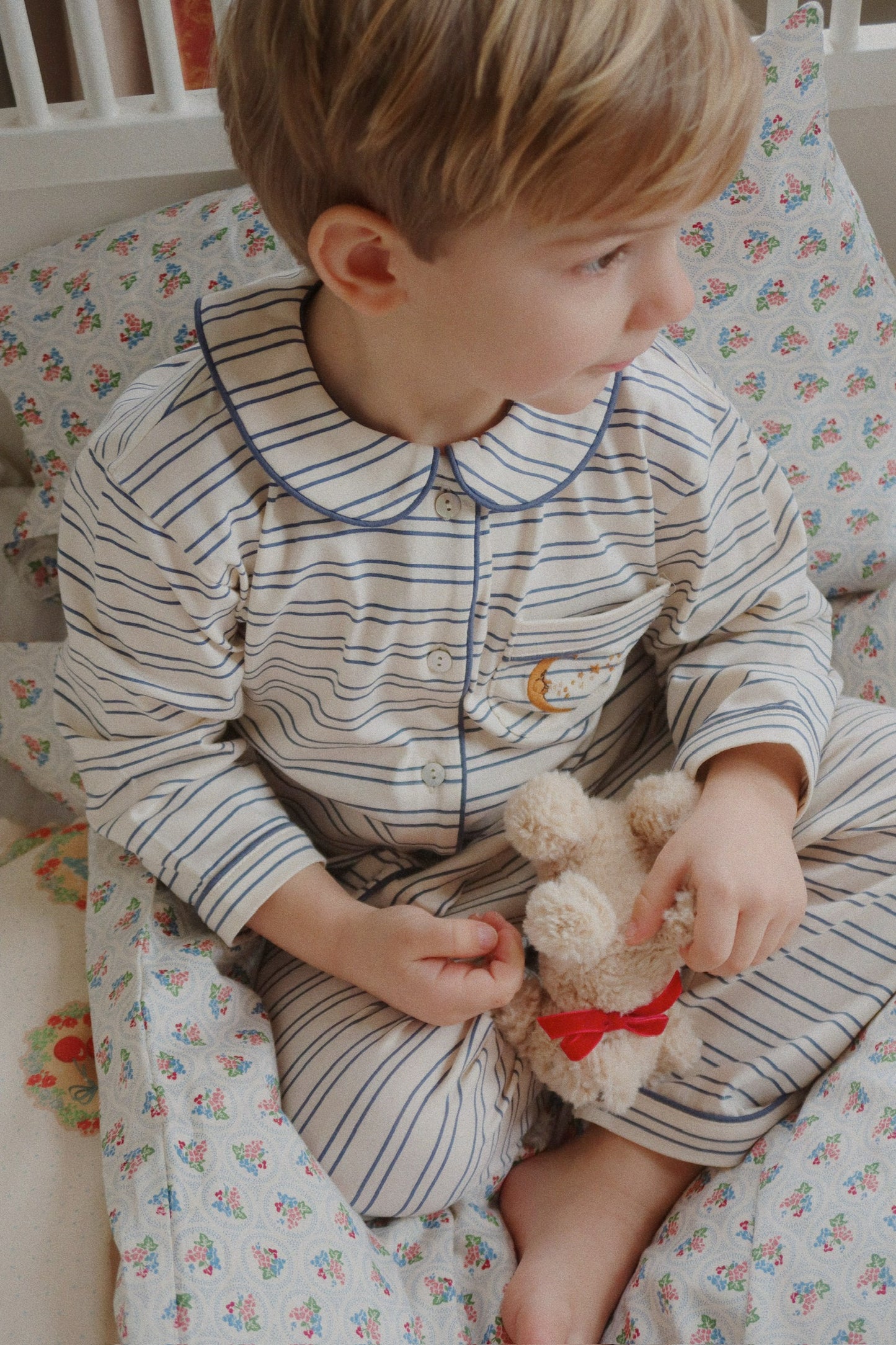 Pio Indigo Stripe PJ Set-Konges Slojd FW25