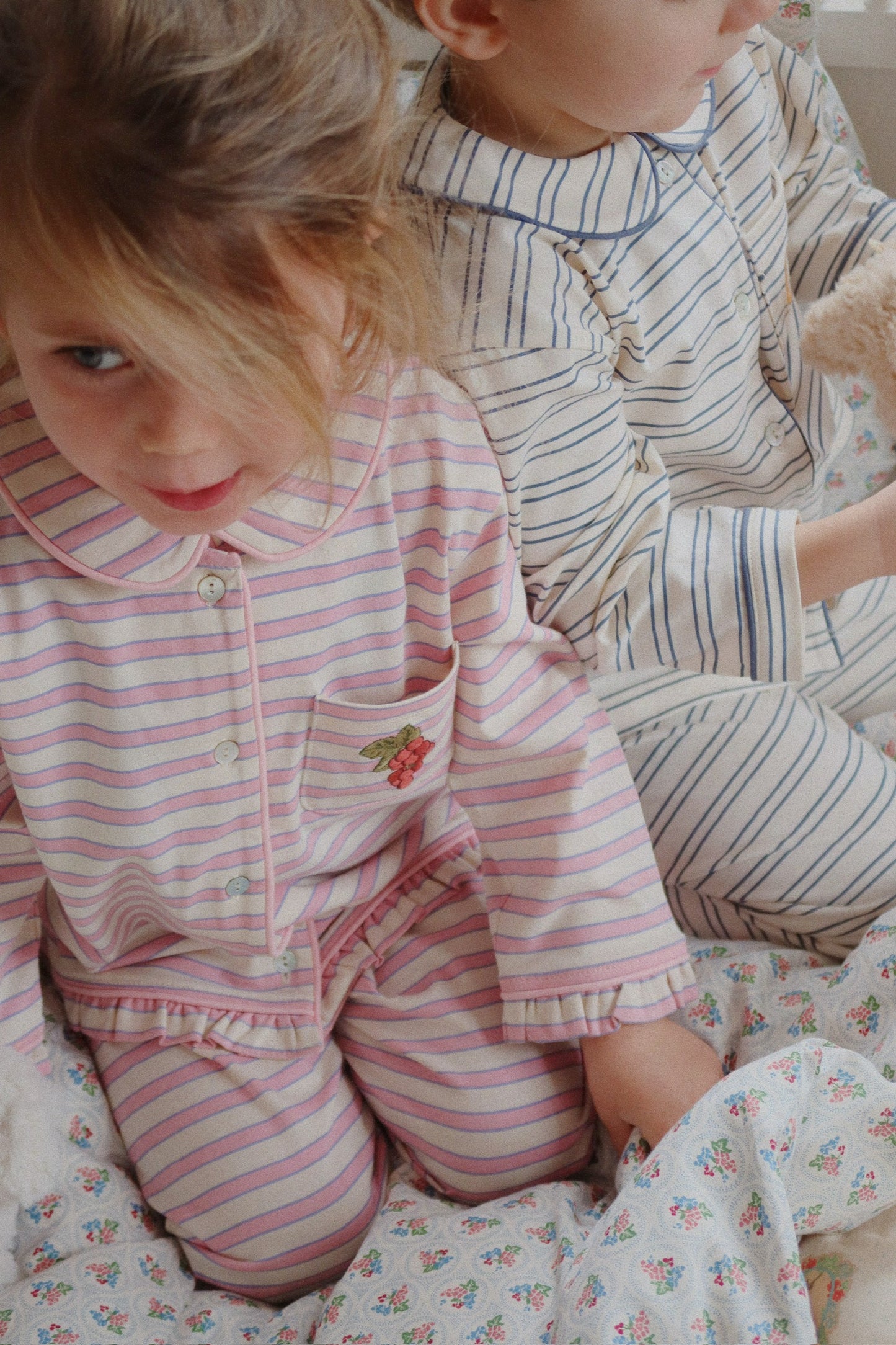 Pio Lolly Stripe PJ Set-Konges Slojd FW25