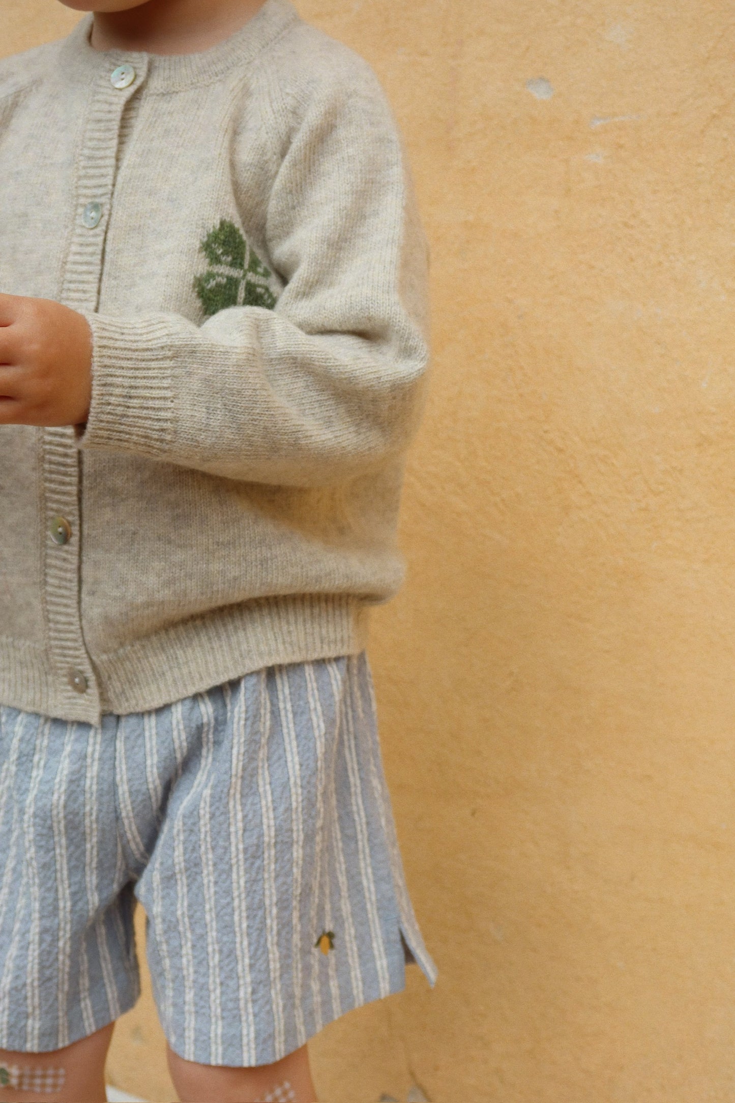 Billie Clover Knit Cardigan-Konges Slojd SP26