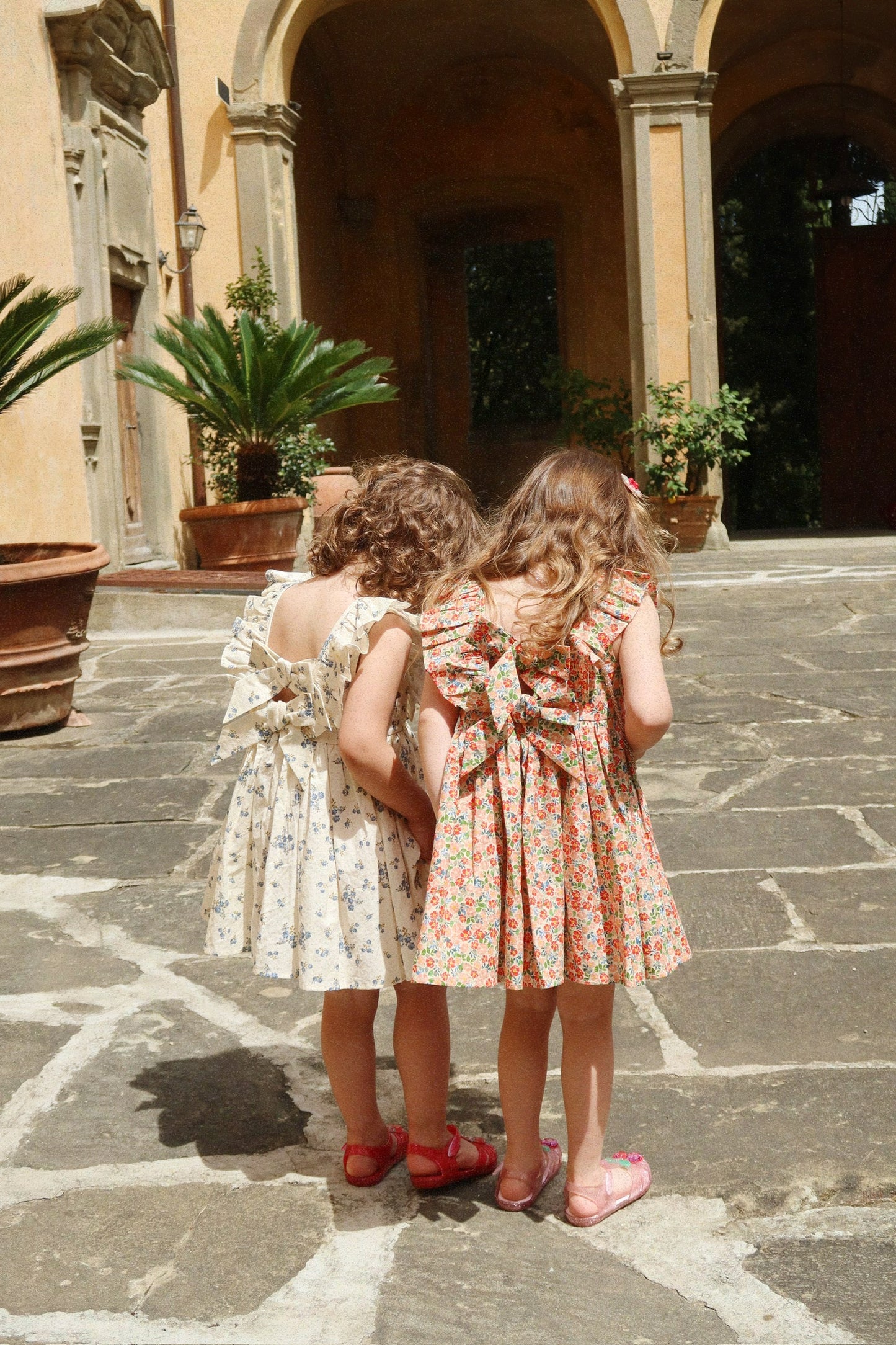Cianna Blue Flower Dress-Konges Slojd SP26