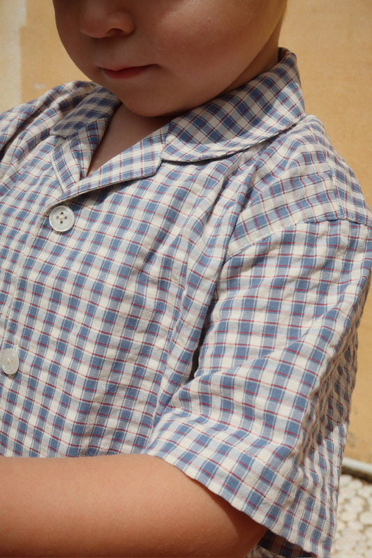 Kim Checked Shirt-Konges Slojd Sp26