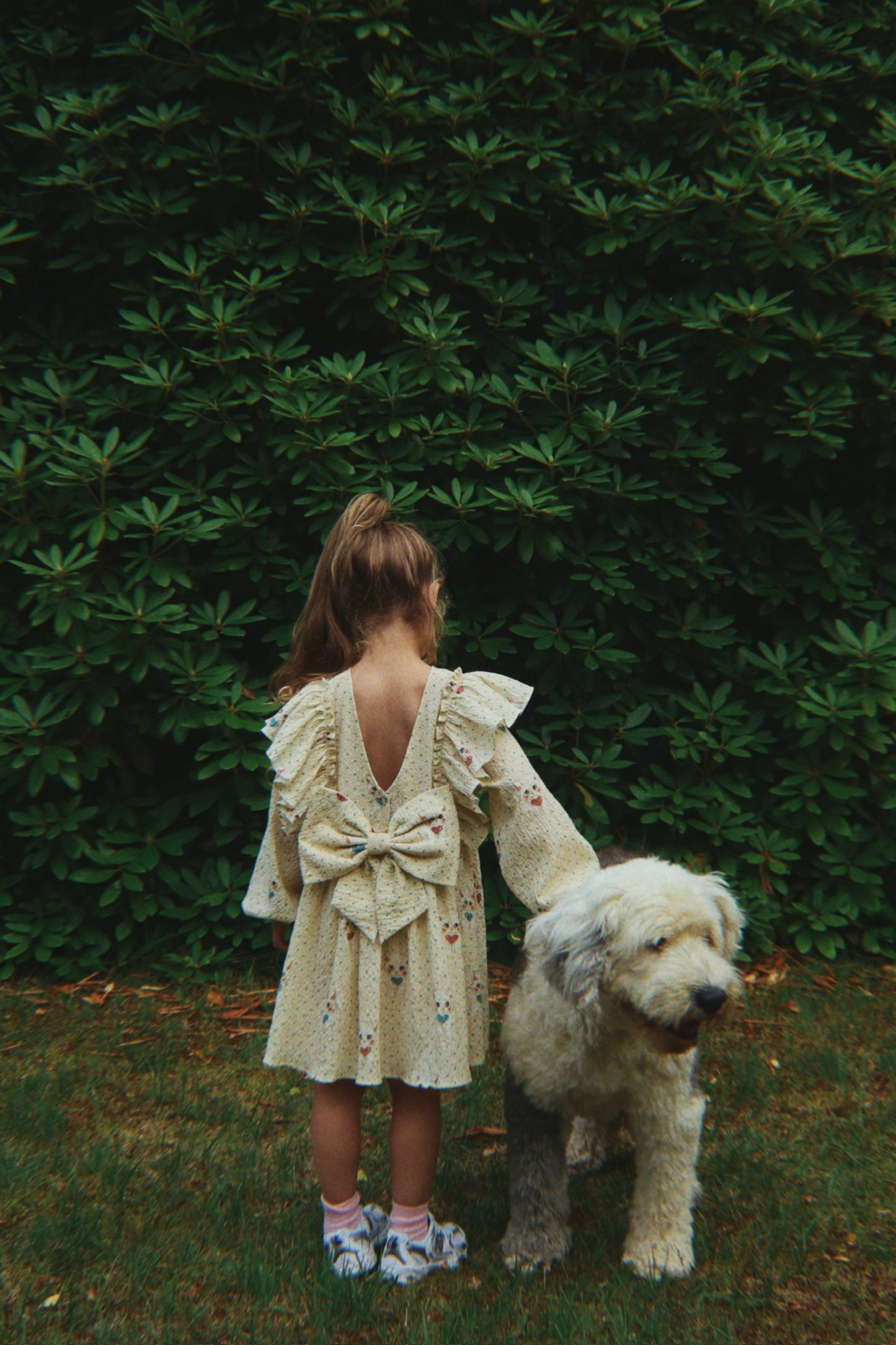 Elin Kitty Bow Dress-Konges Slojd FW25