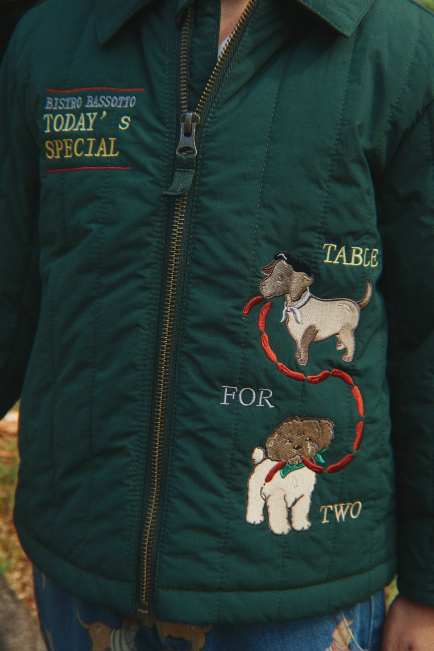 Juno Collar Bomber Jacket Dog-Konges Slojd FW25