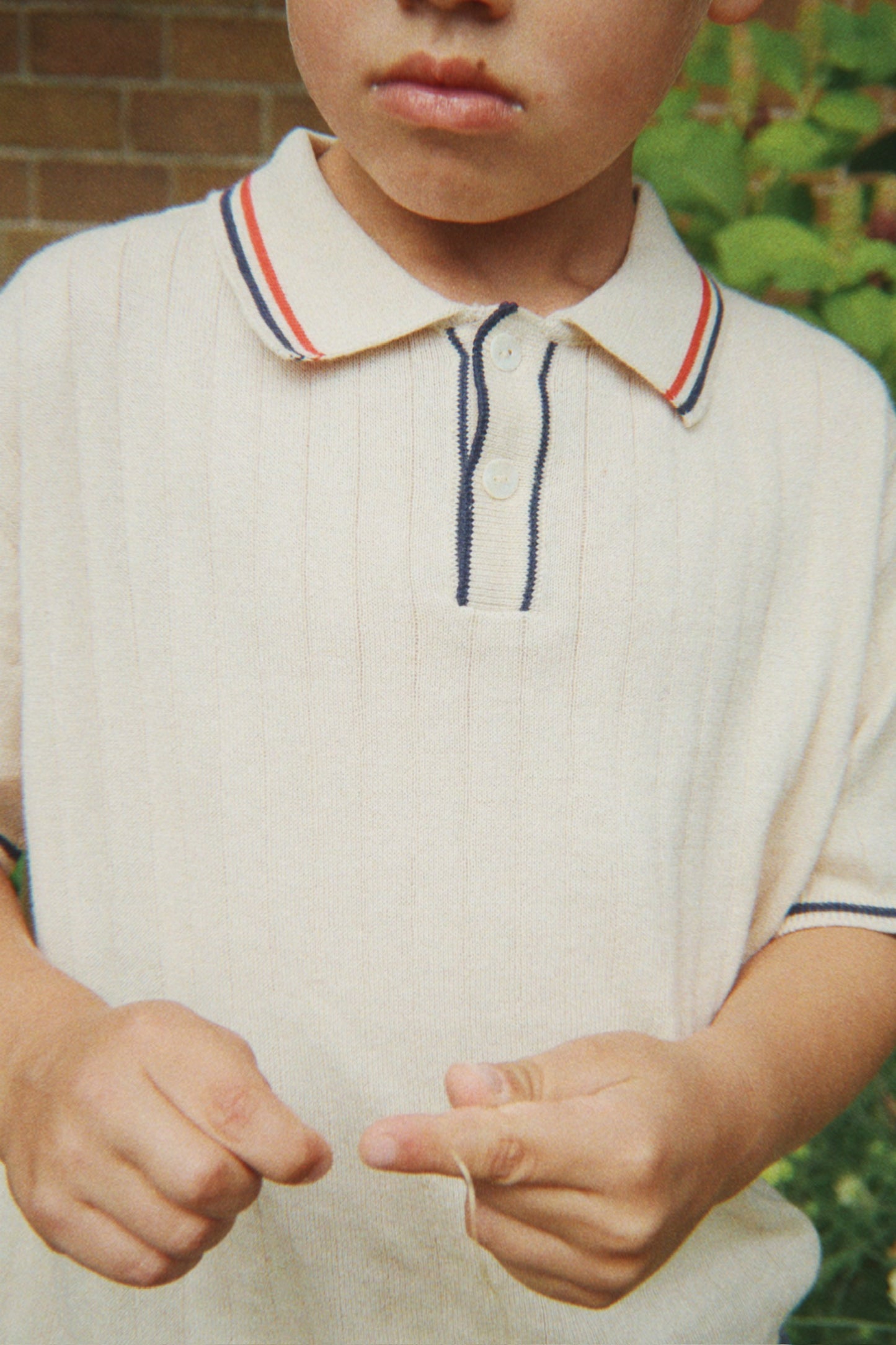 Mio Knit Polo-Konges Slojd Sp26