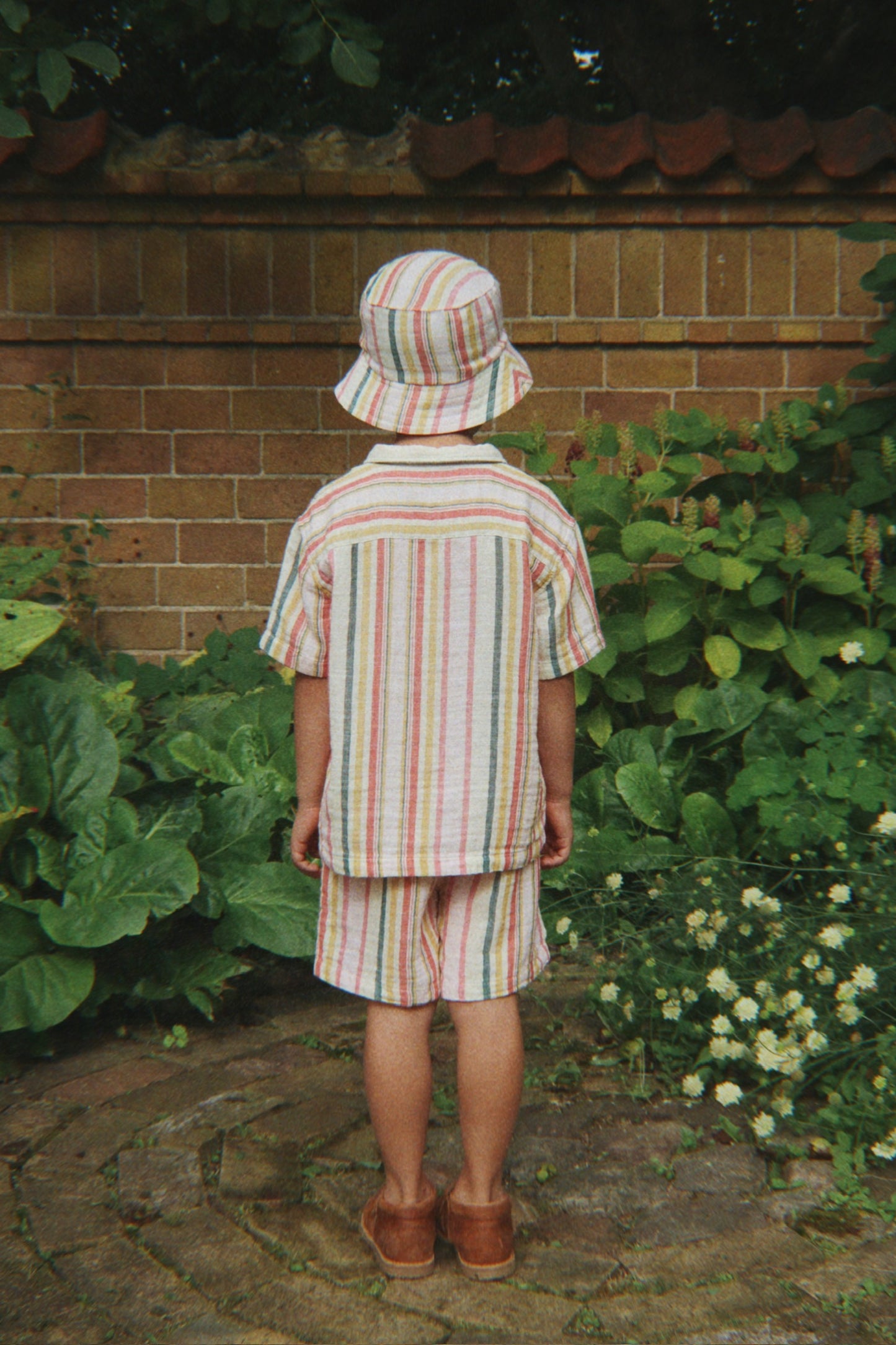 Venice Striped Short-Konges Slojd Sp26