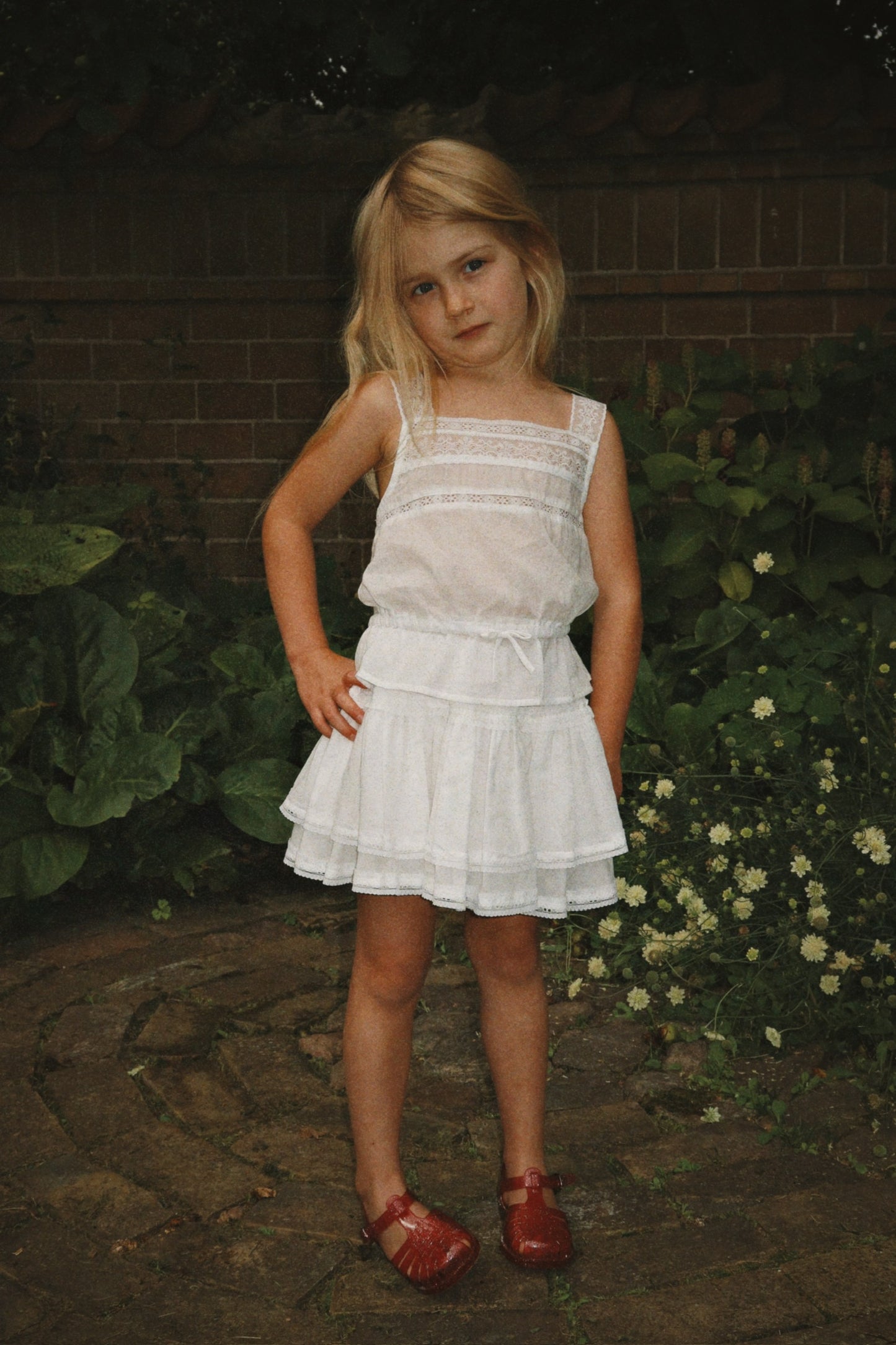 Mora Eyelet Skirt-Konges Slojd SP26