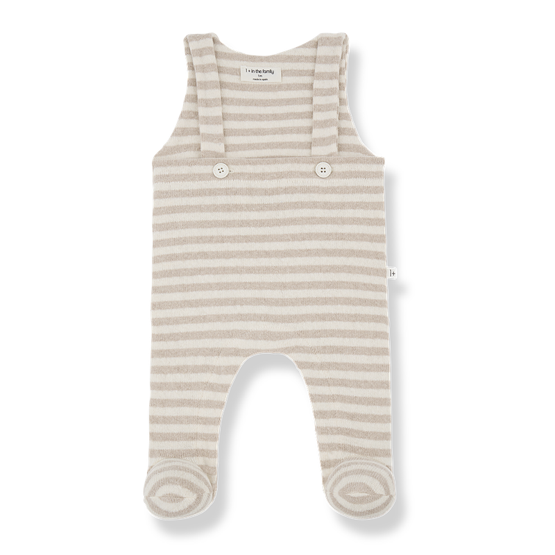 Francois Striped Footed Overall- One More in the Family FW25