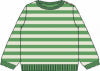 Green Striped Knit Pullover-Bonton sp24