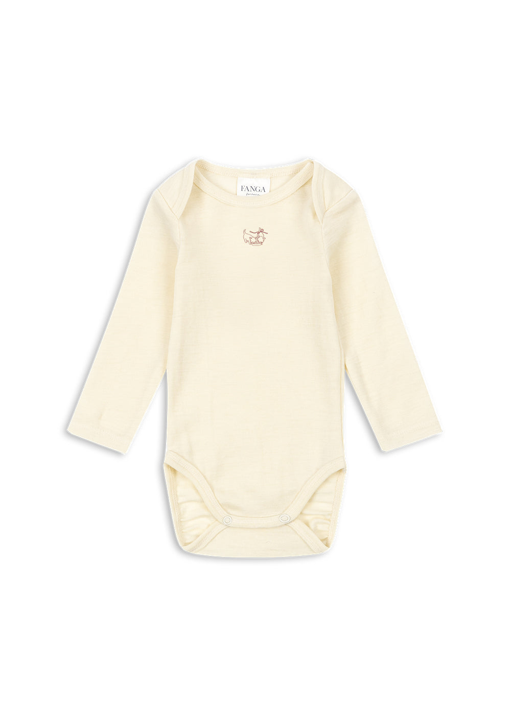 Erba Wool LS Onesie - fanga FW25