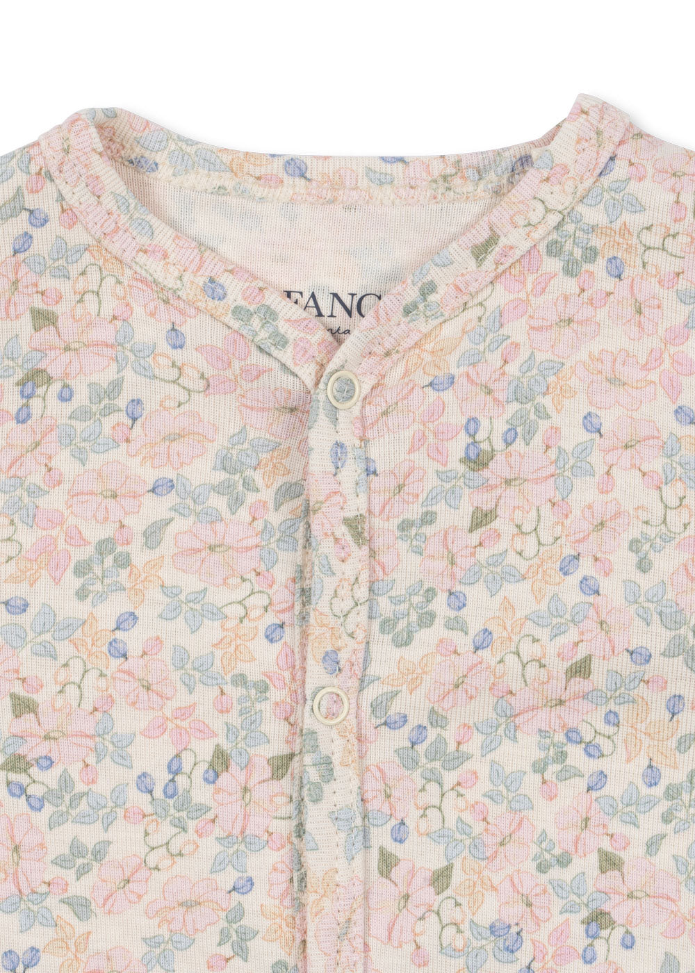 Pink Floral Romper - fanga FW25