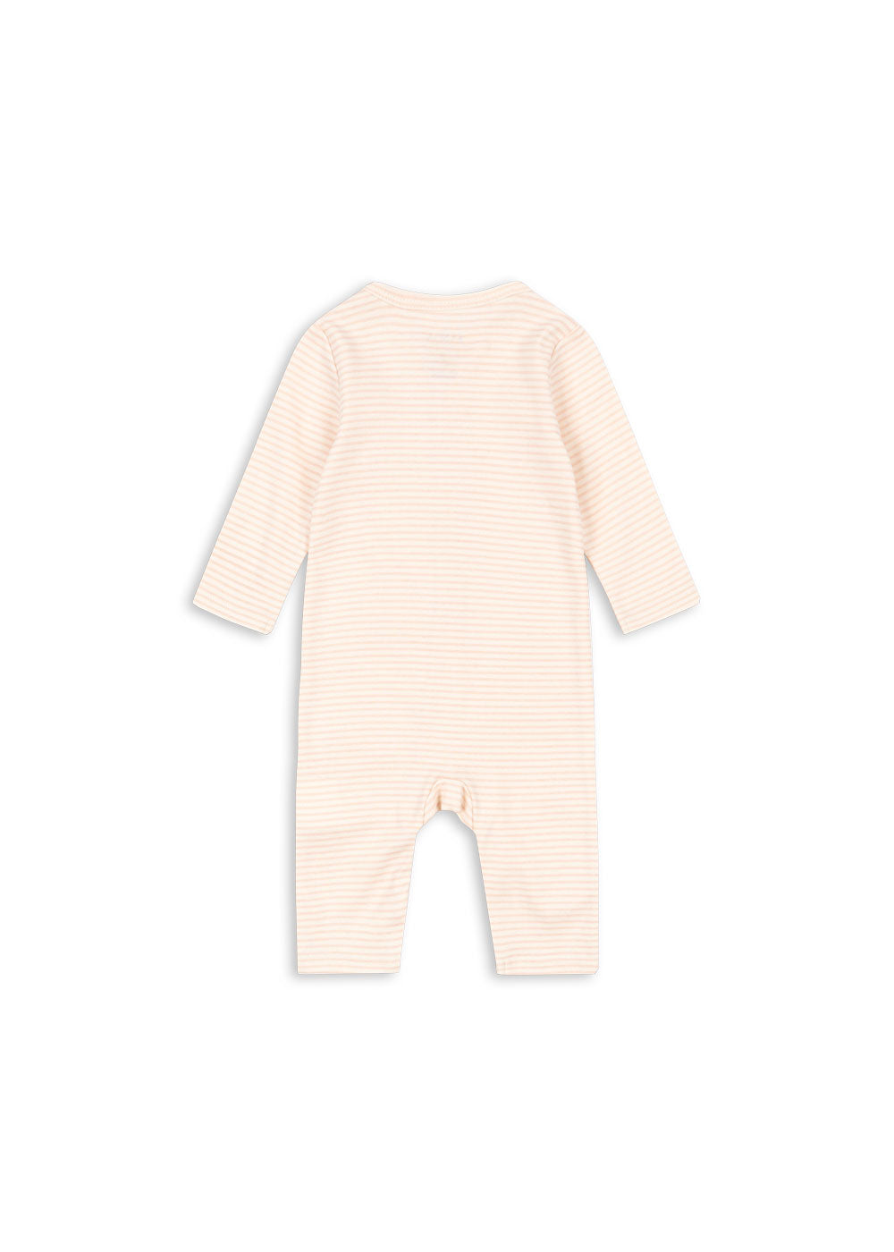 Peach Striped Romper -fanga FW25