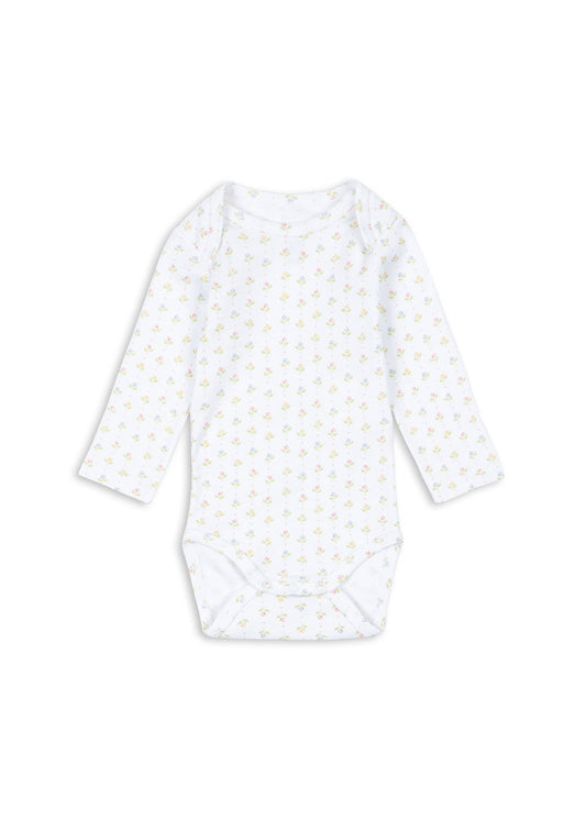 Fio Ls Floral Onesie -fanga FW25