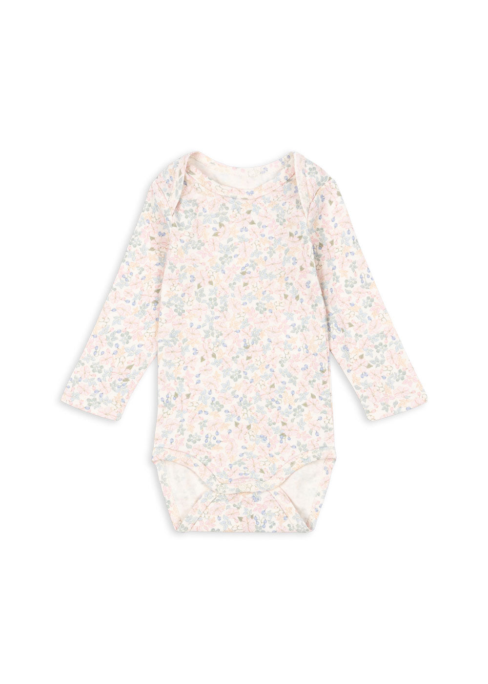 LS Pink Floral Onesie -fanga FW25