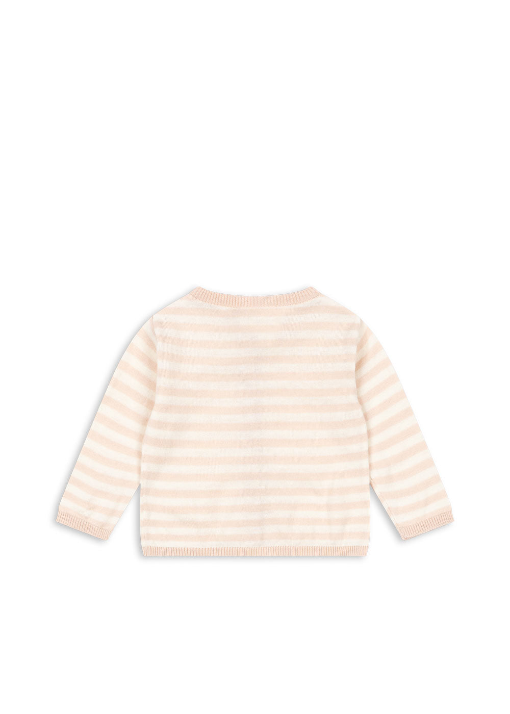 Venti Pointelle Striped Cardigan -Fanga FW25
