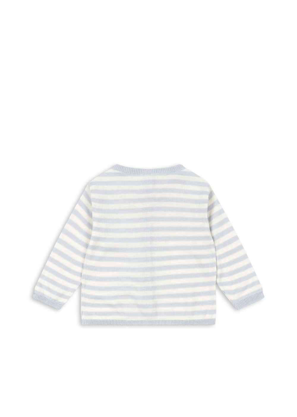 Venti Pointelle Striped Cardigan -Fanga FW25