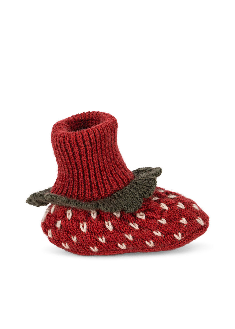 Wool Strawberry Booties -Konges Slojd FW25