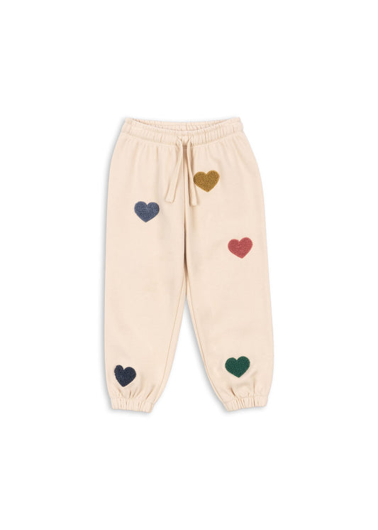 Lou Multi Heart Sweatpant-Konges Slojd FW25