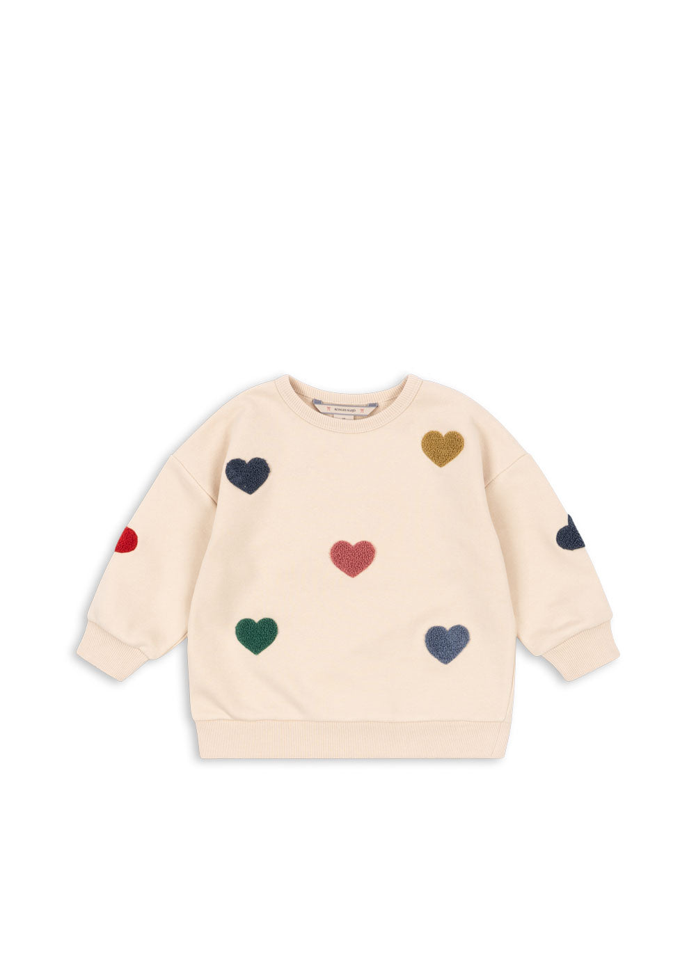 Lou Terry Heart Sweatshirt-Konges Slojd FW25