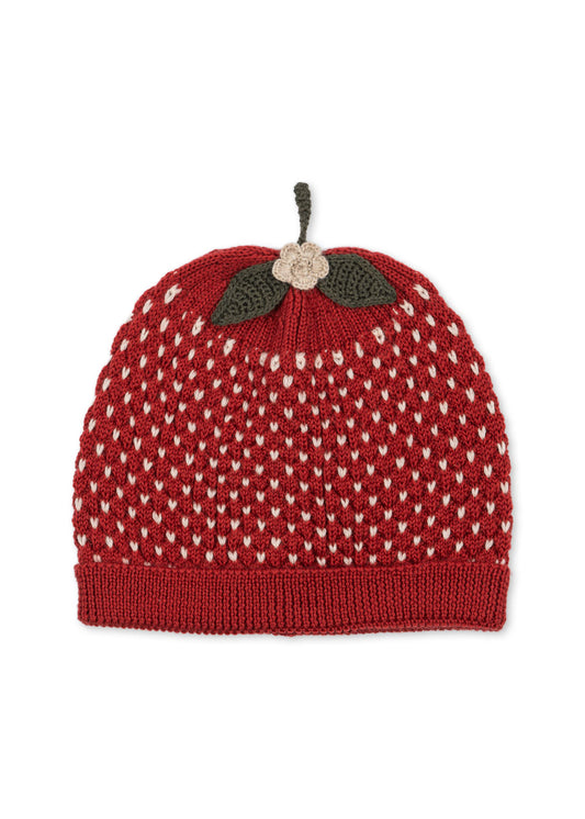Wool Strawberry Beanie -Konges Slojd FW25