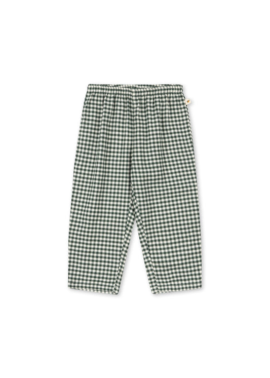 Foret Green Checked Pant-Konges Slojd FW25