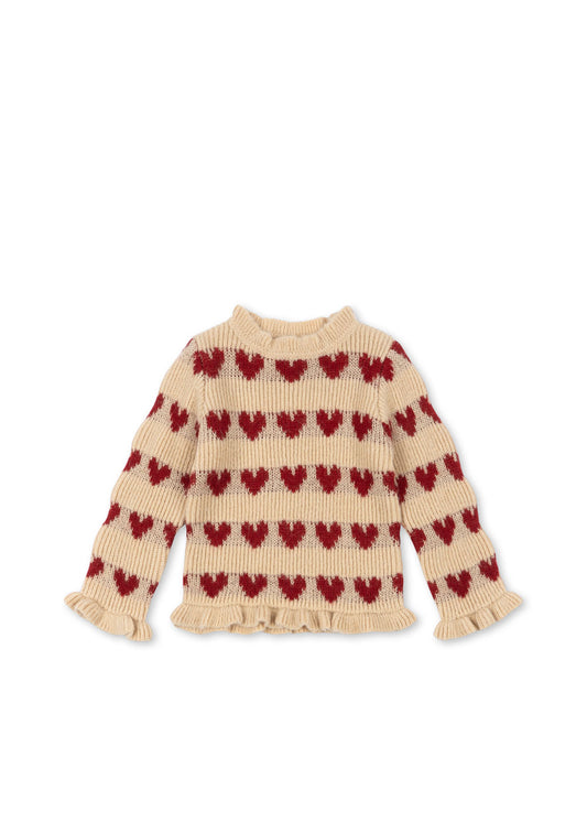 Laula Heart Pullover-Konges Slojd FW25