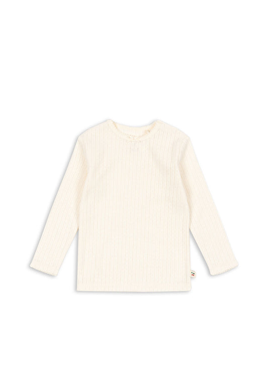 Minnie Pointelle Blouse -Konges Slojd FW25