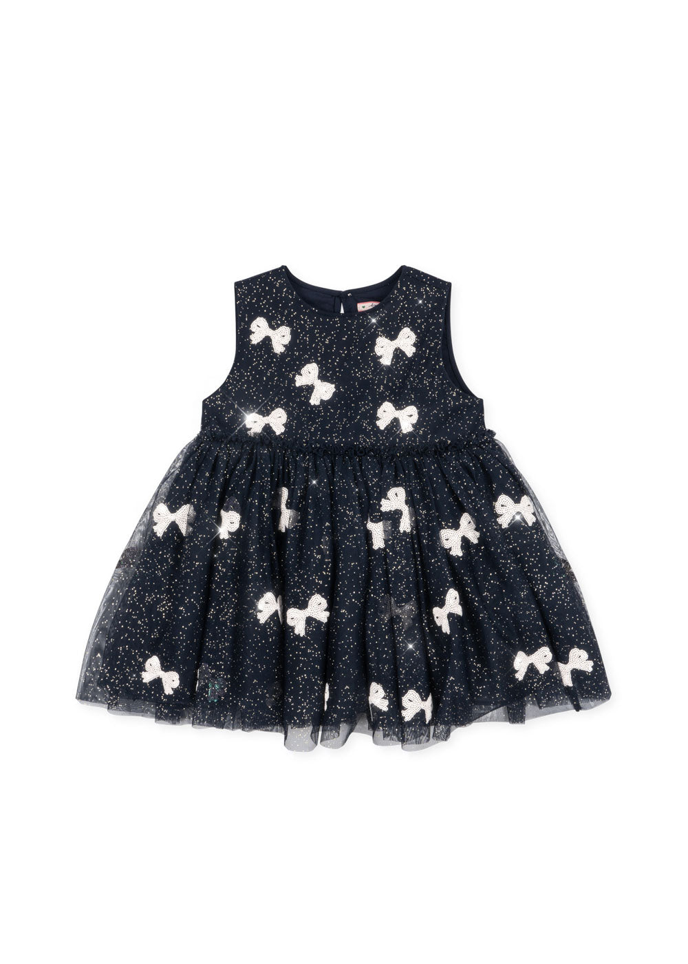 Yvone Bow  Dress-Konges Slojd FW25