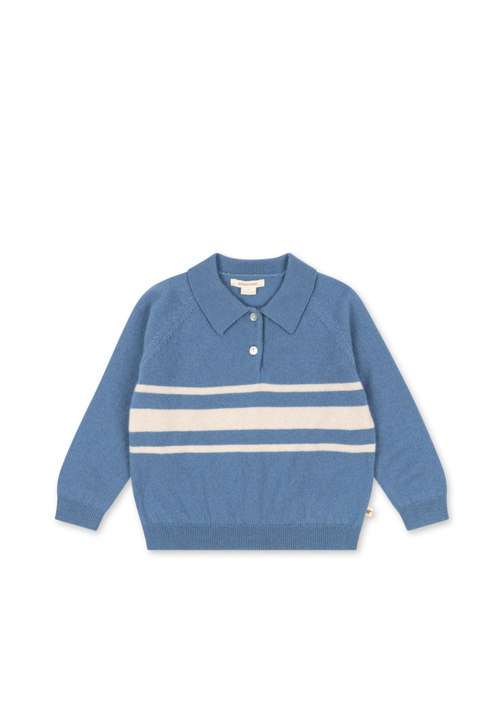 Basi Blue Polo Sweater-Konges Slojd SP26
