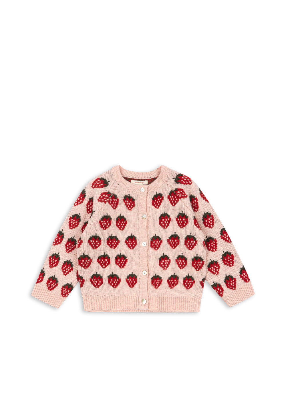 Belou Strawberry Knit Cardigan-Konges Slojd SP26