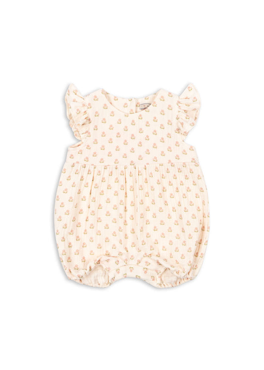 Coco Floral Frill Romper-Konges Slojd SP26