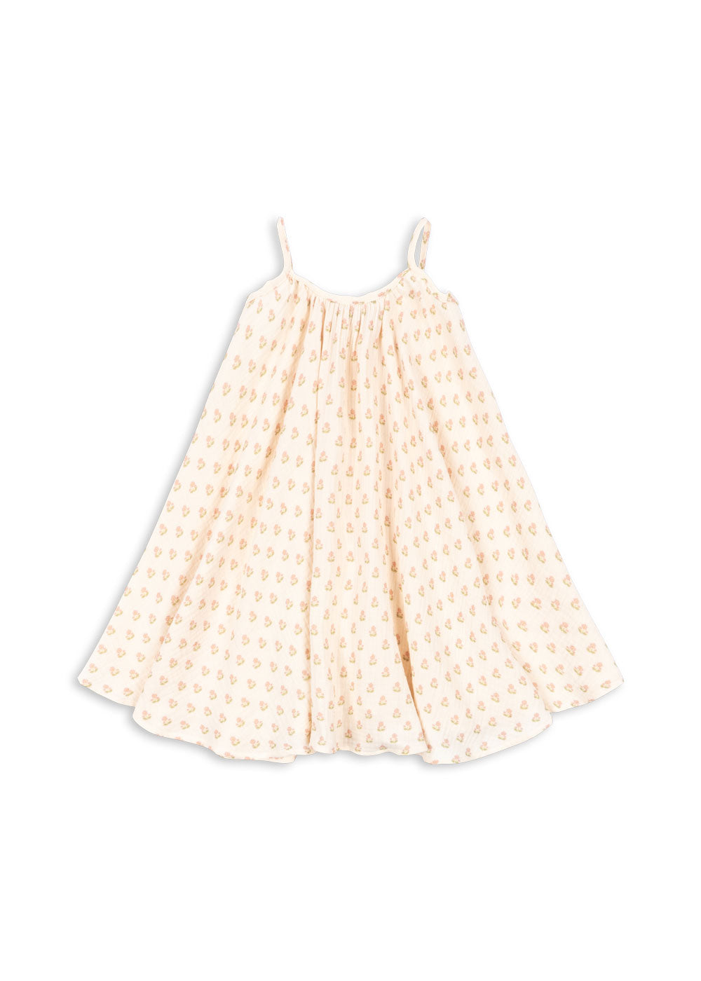 Coco Floral Muslin Strap Dress-Konges Slojd SP26