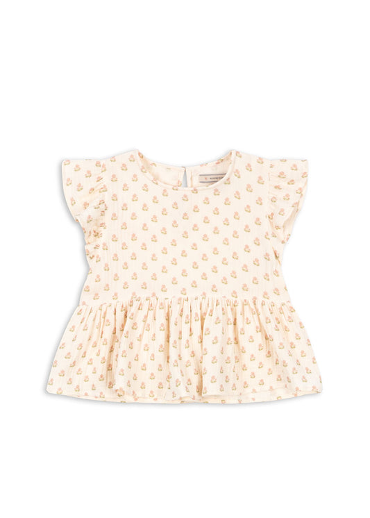 Coco Floral Muslin Top-Konges Slojd SP26