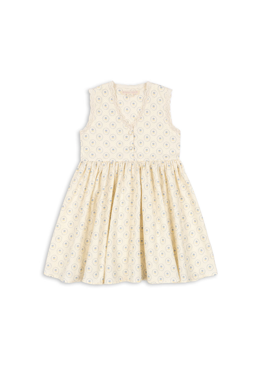 Coeur Lace Trim Dress-Konges Slojd SP26