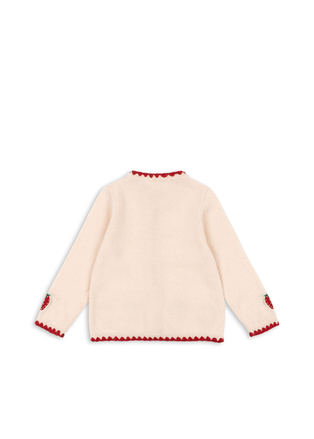 Colette Strawberry Cardigan-Konges Slojd SP26