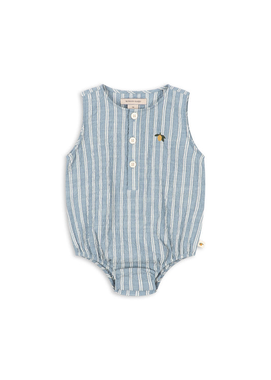 Elliot Striped Romper-Konges Slojd SP26