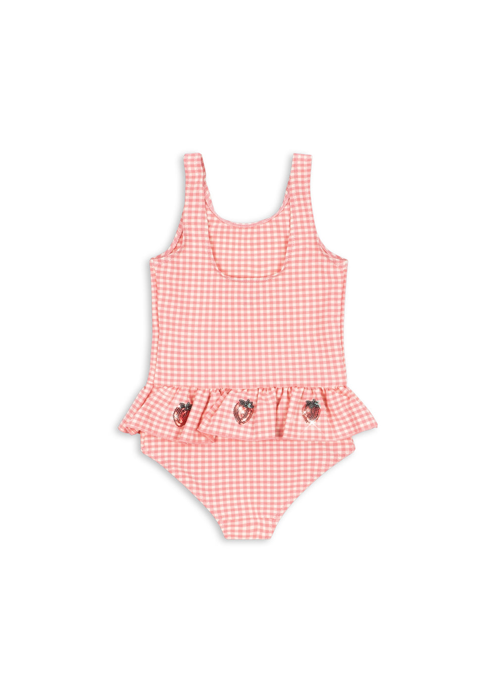 Etta Seersucker Strawberry  Swimsuit-Konges Slojd SP26