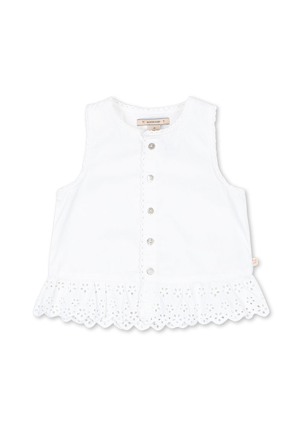 Evelina Eyelet Blouse-Konges Slojd SP26