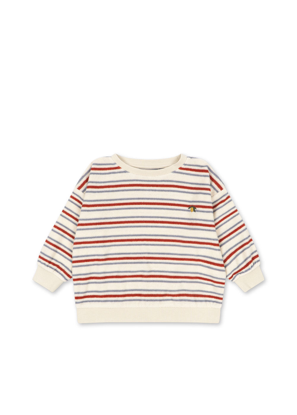 Itty Terry Striped  Sweatshirt-Konges Slojd SP26