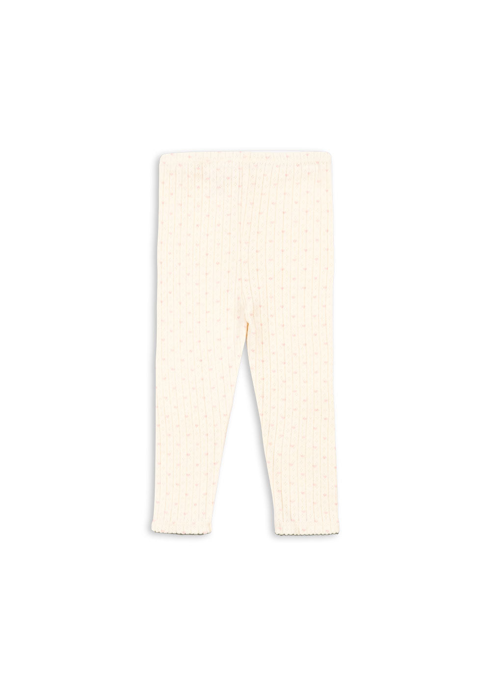 Minnie Pointelle Pant Heart -Konges Slojd SP26