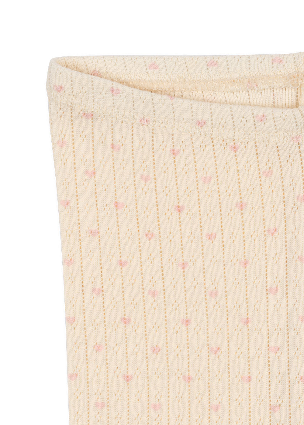 Minnie Pointelle Pant Heart -Konges Slojd SP26